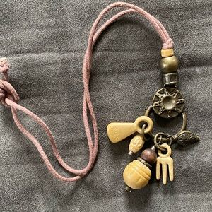 Boho Copper Toned Fashion Necklace